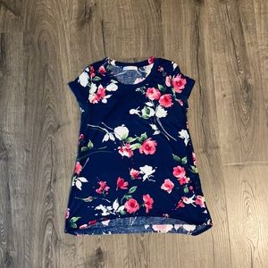 Chris and Carol Floral T-shirt